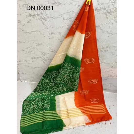 Designer Kota by Staple Batik Print Saree Designer Kota by Staple Batik Print Saree