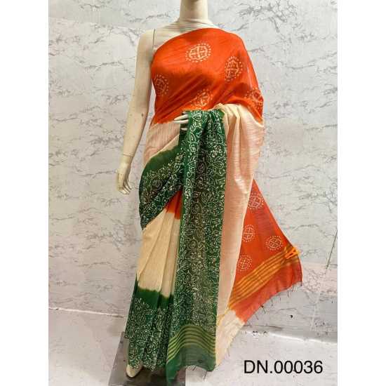 Batik Print Designer Kota by Staple Saree Batik Print Designer Kota by Staple Saree