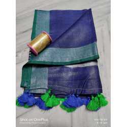 Linen by Linen Border Weaving Dupatta Linen by Linen Border Weaving Dupatta