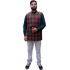 KMP Fashion Checkered Men Waistcoat