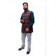 KMP Fashion Checkered Men Waistcoat