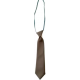 KMP Solid Tie (Brown)