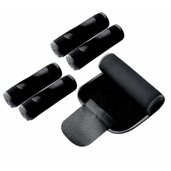 PROSHOP PROTRIM Training Sweat Set (5pcs) Waist Slimmer Arm & Leg Band Sweat Belt for Weight Loss Body Shaping and Fitness PROSHOP PROTRIM Training Sweat Set (5pcs) Waist Slimmer Arm & Leg Band Sweat Belt for Weight Loss Body Shaping and Fitness