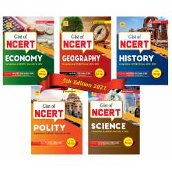 GIST OF NCERT Set of 5 Books English- 5th Edition (History+Polity+Geography+Economy+Science) Paperback – 1 January 2021 GIST OF NCERT Set of 5 Books English- 5th Edition (History+Polity+Geography+Economy+Science) Paperback – 1 January 2021