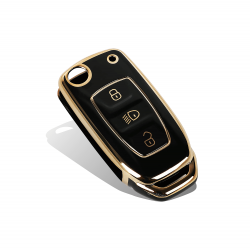 TPU Key Cover Compatible with TATA Bolt Nexon Tigor Hexa Tiago Zest- (Black) TPU Key Cover Compatible with TATA Bolt Nexon Tigor Hexa Tiago Zest- (Black)