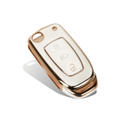 TPU Key Cover Compatible with TATA Bolt Nexon Tigor Hexa Tiago Zest- (White) TPU Key Cover Compatible with TATA Bolt Nexon Tigor Hexa Tiago Zest- (White)
