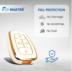 TPU Key Cover Compatible with TATA Altroz Gravitas Harrier Nexon Tigor BS6- (White) TPU Key Cover Compatible with TATA Altroz Gravitas Harrier Nexon Tigor BS6- (White)