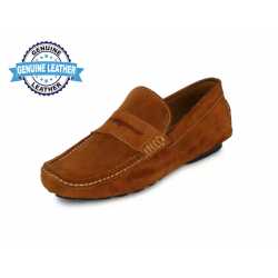 100% Real Leather Shoes Loafer for Men's & Boys