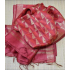 Beautiful Designer Weaving Work Silk Linen Saree