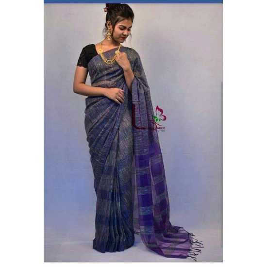 Kota Viscose (Organza Banswara) Bhagalpuri Saree