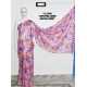Pure Linen by Linen Digital Print Saree with Running Blouse Piece Pure Linen by Linen Digital Print Saree with Running Blouse Piece