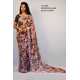Pure Linen by Linen Digital Print Saree with Running Blouse Piece Pure Linen by Linen Digital Print Saree with Running Blouse Piece