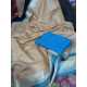 Cotton Slub Saree with Contrast Blouse Piece Cotton Slub Saree with Contrast Blouse Piece