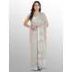 Cotton Slub Saree with Contrast Blouse Piece Cotton Slub Saree with Contrast Blouse Piece
