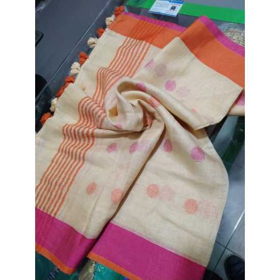 Linen by Linen Weaving Buta Designer Dupatta for Girls & Women Linen by Linen Weaving Buta Designer Dupatta for Girls & Women