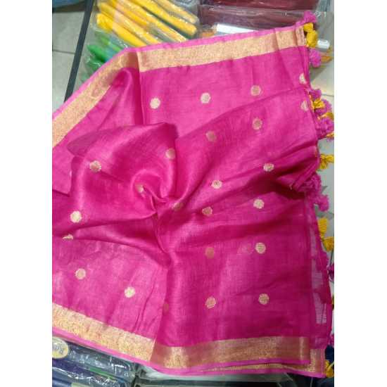 Linen by Linen Weaving Buta Designer Dupatta for Girls & Women Linen by Linen Weaving Buta Designer Dupatta for Girls & Women