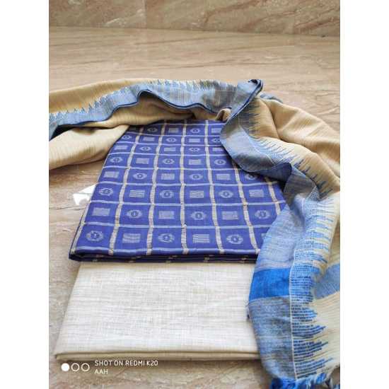 Unstitched Cotton Dupian Fabrics Suit-piece Unstitched Cotton Dupian Fabrics Suit-piece