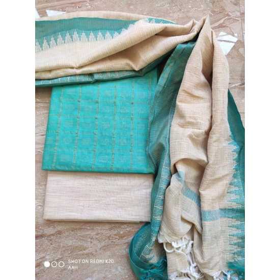 Unstitched Cotton Dupian Fabrics Suit-piece Unstitched Cotton Dupian Fabrics Suit-piece