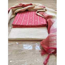 Unstitched Cotton Dupian Fabrics Suit-piece 