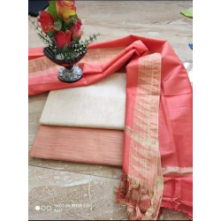 Unstitched Cotton Dupian Fabrics Suit-piece 