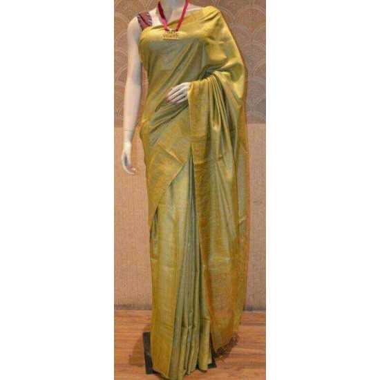 100% Pure Munga Tussar Silk Saree with Running Blouse Piece 100% Pure Munga Tussar Silk Saree with Running Blouse Piece