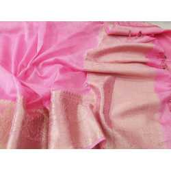 Beautiful Designer Kota by Linen Jacquard Weaving Banarasi Saree Beautiful Designer Kota by Linen Jacquard Weaving Banarasi Saree