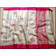 Tissue by Linen Saree with Hand Work Embroidery Tissue by Linen Saree with Hand Work Embroidery
